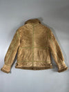 Ferre Shearling Suede Aviator Jacket (M)