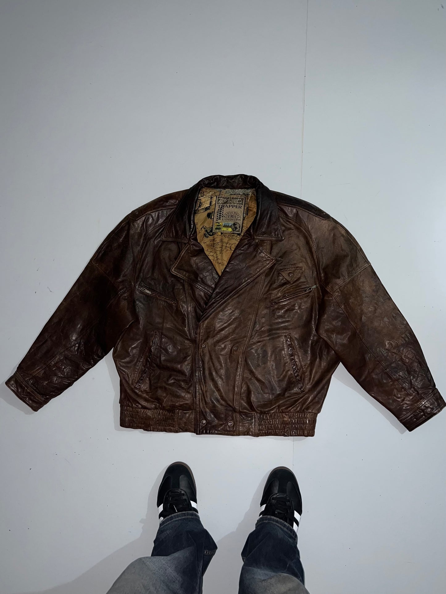 ! !         Super Premium Original Leather (RARE) (2XL)