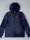 Nike Air Colorblock Hooded Zip-Up Windbreaker – Navy, Size (S)