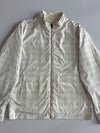 Lacoste Reversable Harrington Jacket Beige Checkered Jacket (XL)