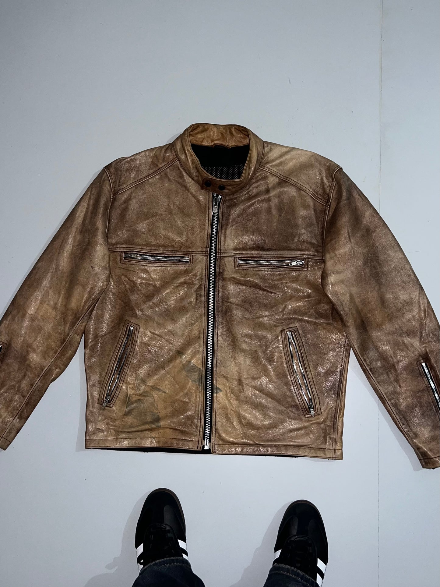 ZSuper Premium Original Leather Jacket (Rare) (L/XL)