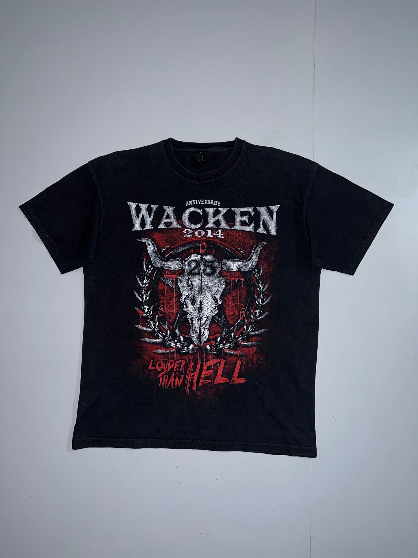 !                           Vintage Wacken 2014 Band Authentic Tee Size - (XL)