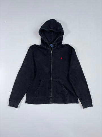 Polo Ralph Lauren | Hooded Zip Jacket | Black (S/M)