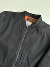 Maden MA-1 Flight Bomber Jacket – Black/Orange Lining (M/L)
