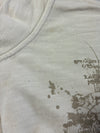 Guess | Cream Y2K Graphic Zip Track Jacket | (2XL/3Xl)