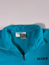 Vintage Nike Spellout Quarter-Zip Fleece – Teal (M)