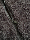Nike Black Sherpa Fleece Hooded Jacket (L)