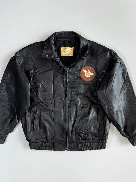 Weather Caster Premium Original Pure Leather Jacket(M)