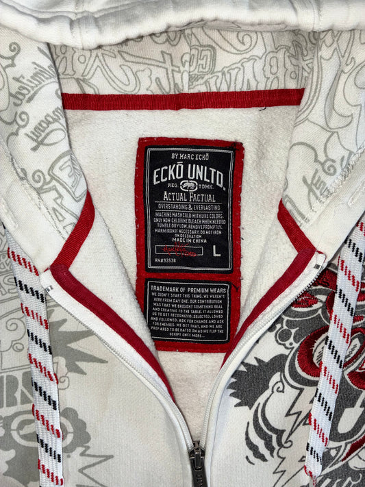 Ecko Unltd Full-Zip Hoodie Embroidered (Xl)