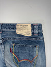 Edwin 503 Japanese Faded Whisker Wash Blue Denim Jeans (W:34) (L:39)