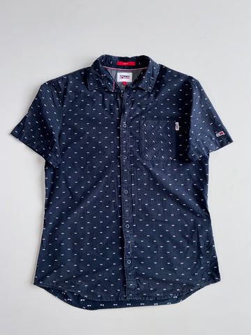 Tommy Jeans Slim Fit Dobby Print Shirt(S)