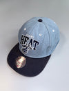 Mitchell & Ness | Miami Heat NBA Snapback | Chambray/Navy | Adjustable