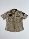 FreeBase Military Patch Short Sleeve Shirt (Xs)