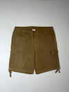 Vintage Adidas Khaki Cargo Shorts (W:38) (L:21)
