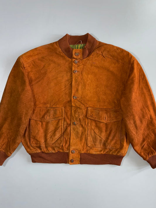 Ultra Super Premium Heavy Original Leather Jacket (2XL)