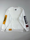 Reebok “RATCRW” Colorblock Crewneck Sweatshirt White (XL)