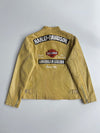 Harley Davidson | Leather  Jacket Mustard Yellow (L)