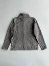 The North Face Grey Fleece Full-Zip Jacket (M)