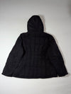 Calvin Klein Faux Fur Hooded Quilted Puffer Jacket – Black (2XL)