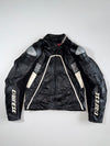 Dainese D72 Armored Leather Motorcycle Racing Jacket (Properly PADDED) (M)