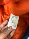 The Blue Age Carrera MA-1 Flight Bomber Jacket – Navy/Orange (3XL)