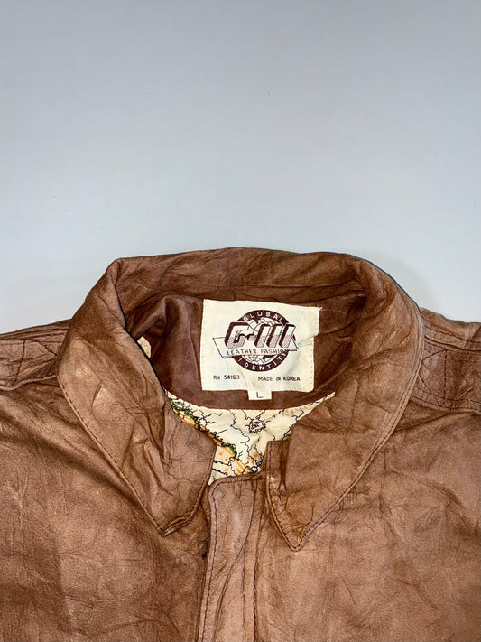 G-III Premium Original Sued Leather Jacket (L)