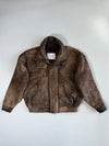 Hurricane Hawkins Premium Heavy Original Leather Jacket (XL)