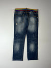 Dsquared2 Distressed Jeans – Rainbow Waistband, Made in Italy (W:33) (L:37)