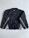 Nike | Satin Snap Bomber Jacket Black White (XL)