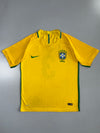 Nike | Brazil CBF Home Jersey 2016 | Yellow/Green (L)