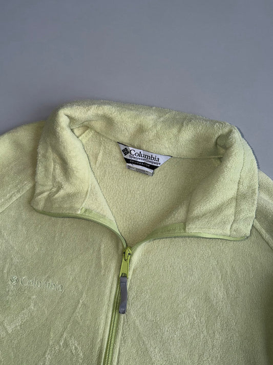 Columbia Fleece Jacket Women's| Light Green (XL)