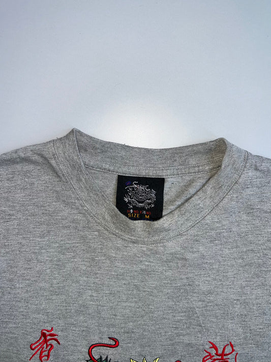 Vintage | Hong Kong Dragon Embroidered Souvenir T-shirt (L)