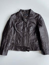 Liberty Island | Leather Jacket Black (S/M)