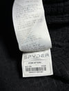 Spyder Black Knit Fleece Full-Zip Hoodie (M/L)