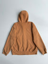 Carhartt Brown Thermal-Lined Active Zip Hoodie Jacket (XL)