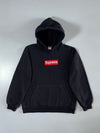 Supreme Box Logo Hoodie Black  (S)