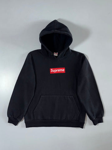 Supreme Box Logo Hoodie Black  (S)