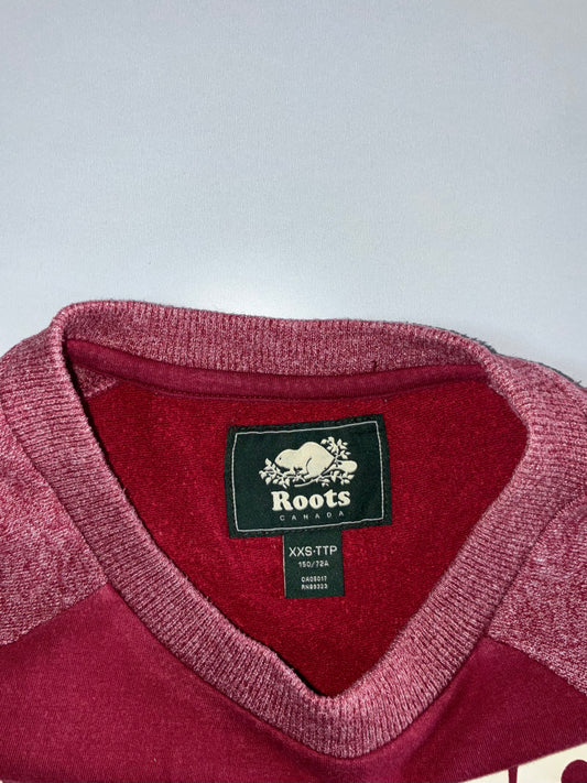 Roots Canada Big Logo Colourblock Sweatshirt (Xs)