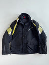 Dainese Textile Motorcycle Riding Jacket Black Yellow completely padded (M)