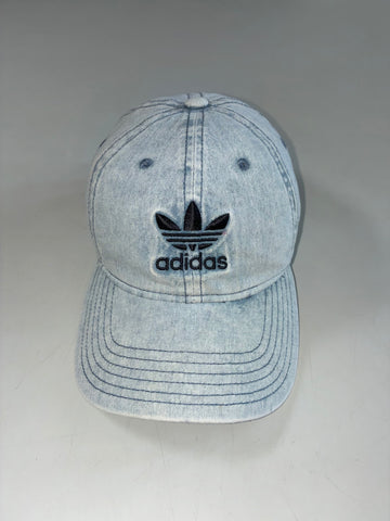 Adidas Originals Trefoil Acid Wash Denim Cap (Adjustable)