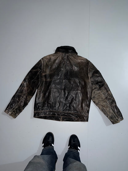 ZVintage GAP Original Leather Jacket (RARE)  (L)