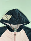Nike Fit Dry Raglan Zip Hoodie – Pink/Navy (Women's )(S)