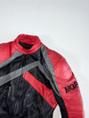 MQP Red & Black Armoured Leather Racing Jacket (S)