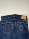 Hollister | Dark Wash Slim Straight Jeans (W:32) (L:43)