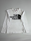 The North Face Big Logo Long Sleeve T-Shirt – White (M)
