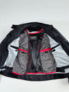 Probiker Women’s Black & Grey Textile Motorcycle Jacket Paded (XS)