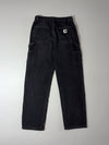 Carhartt WIP Black Denim Relaxed Carpenter Pants (W:28) (L:41)