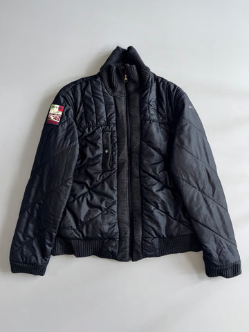 Puma x Ferrari Quilted Zip-Up Jacket – Black (M/L)