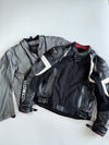 Richa D3O CE Armored 2-in-1 Leather Outer Shell with Removable Textile Inner Liner Moto Jacket (Paded)(XL)