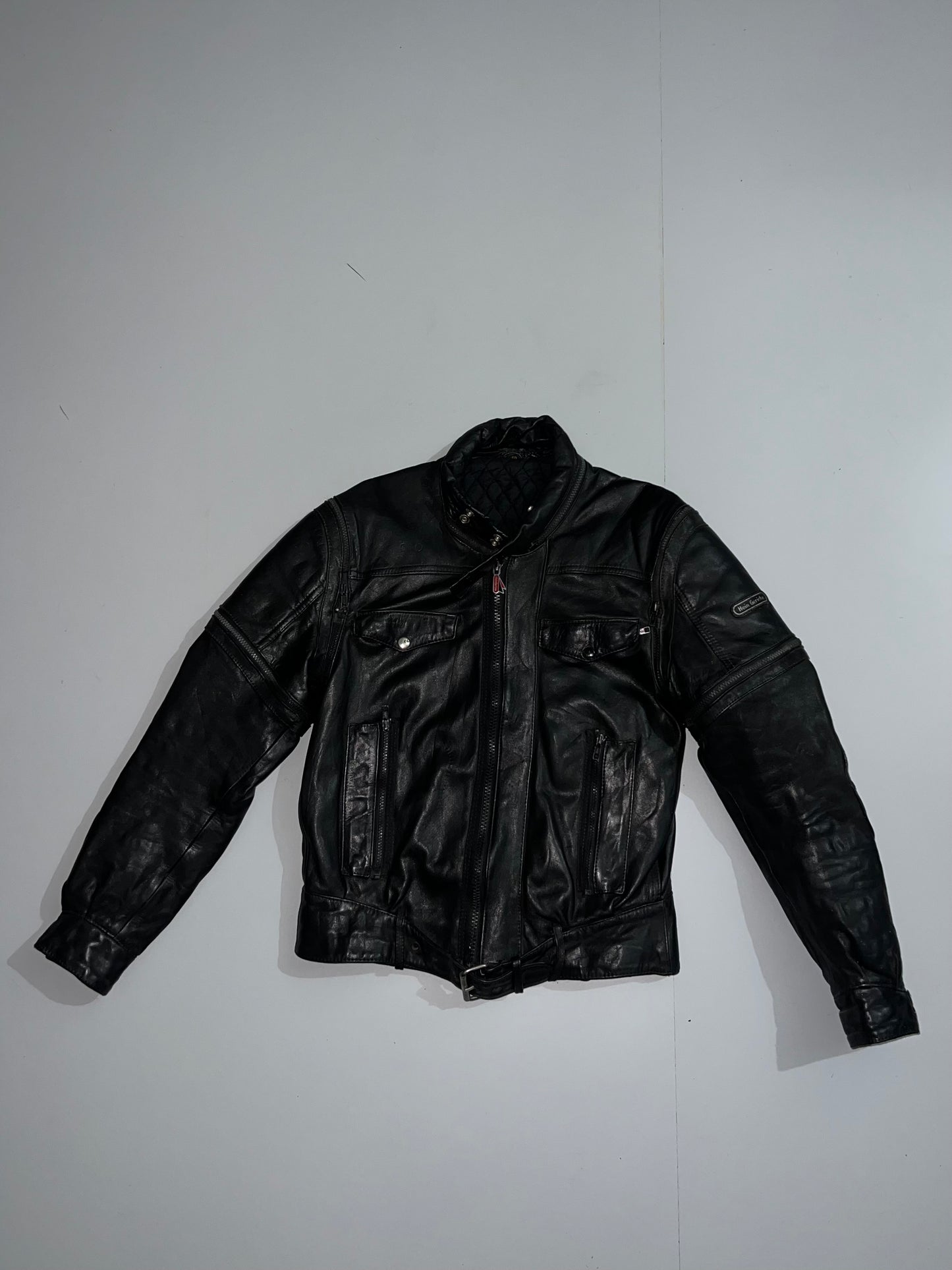 ZDetachable  Arms  (VERY RARE) Original Leather   Jacket (S/M)